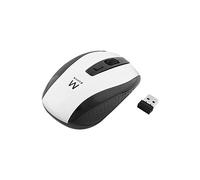 Ewent EW3236 - Souris - droitiers et gauchers - optique - 4 boutons - sans fil - 2.4 GHz - récepteur sans fil USB