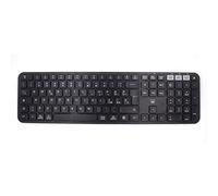 Ewent EW3275 - Clavier sans Fil Multi-Connexion, Clavier sans Fil pour Windows, Mac OSX, iOS et Android, très Longue durée de Vie de la Batterie, avec Disposition QWERTY Italien