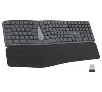 Ewent EW3290 clavier Universel FR sans fil +USB QWERTY Espagnole Noir, Gris