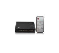 Ewent EW3730 - Commutateur vidéo/audio - 3 x HDMI - de bureau G