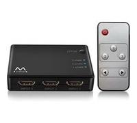 Ewent EW3730 - Commutateur vidéo/audio - 3 x HDMI - de bureau G