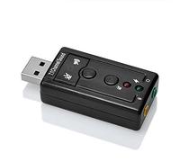 Ewent ew3751 Carte Audio Externe Noir Noir