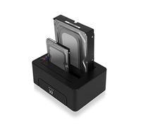 Ewent Boîtier HDD/SSD USB 3.0 EW7014 – 2,5"/3,5" SATA I/II/III, 2x8 To, USAP, câble et bloc alim inclus