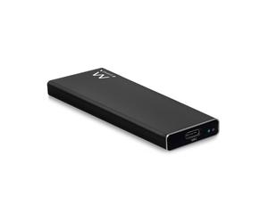 Ewent EW7024 Boîtier de disques de stockage Enceinte ssd Noir M.2