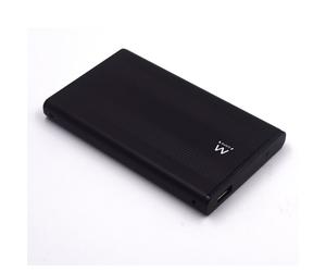 Ewent EW7041 Boîtier de disques de stockage Noir 2.5 Alimenté par port USB