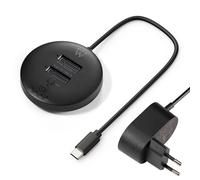 Ewent EW7078 Station d'accueil de disques de stockage USB 3.2 Gen 1 (3.1 Gen 1) Type-C Noir