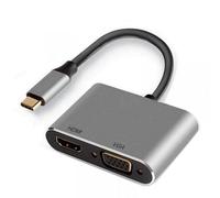 Ewent EW9700 adaptateur graphique USB Noir, Argent
