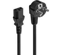 Ewent Iec320 C13 1.8 M Cordon d'alimentation Noir One Size / EU Plug 220V Noir One Size