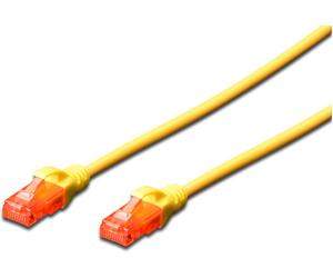 Ewent IM1017 câble de réseau Jaune 2 m Cat6 U/UTP (UTP)
