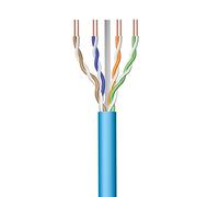 Ewent IM1221 30m Câble réseau Ethernet CAT.6|LSZH|U-UTP|AWG23/1|CU Cuivre Massif Pur|CPR, Eca Class|10GBit Ethernet|500 MHz| idéal pour PC, Routers, Modems, Switches, TVs, PS5, Xbox, BLUE 30 Metres