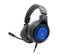 Ewent PL3322 écouteur/casque Avec fil Minerve Jouer Noir, Bleu