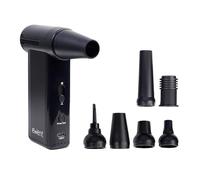 Ewent Souffleur d’Air Électrique 130000 tr/min, Aspirateur Portable 3-en-1,Retire Poussière,Gonfleur,Air Comprimé Nettoyage,Sans Fil, 8 Vitesses,Rechargeable 5000mAh,Pour Électronique, Maison, Voiture
