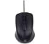 Ewent Souris EW3300 – Optique filaire USB 3 boutons 1000 DPI ergonomique ambidextre PC/Mac Noir