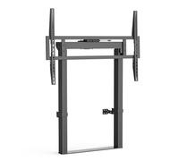 Ewent Support Mural avec Fixation au Sol pour TV, moniteurs et Tableaux multimédias de 55" à 100", capacité Jusqu’à 120 kg, VESA 200x200/800x600, Hauteur réglable, pour écoles/Bureaux