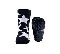 EWERS 1 paire de chaussettes antidérapantes avec étoile, chaussettes pour enfants pour garçons et filles, taille 19-20