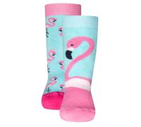 EWERS Chaussettes aqua / rose / noir, Taille 35-38
