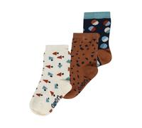 EWERS Chaussettes beige / bleu nuit / marron, Taille 19-22