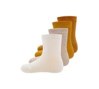 EWERS Chaussettes beige clair / beige chiné / jaune d'or / safran, Taille 16-17