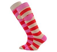 EWERS Chaussettes beige / rose / rouge, Taille 39-42