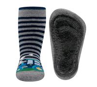 EWERS chaussettes d'arrêt, 1 paire de chaussettes antidérapantes pour enfants garçons, motif tracteur, taille 31-34