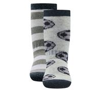 EWERS Chaussettes 'Fußball' bleu marine / gris / gris basalte / noir, Taille 27-30