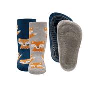 EWERS Chaussettes greige / orange foncé / noir / blanc, Taille 21-22
