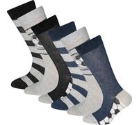 EWERS Chaussettes gris / greige / noir / blanc, Taille 23-26