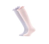EWERS Chaussettes lavande / rose, Taille 31-34