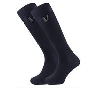 EWERS Chaussettes montantes bleu nuit, Taille 36-38