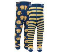 EWERS Collant 'Löwe' marine / gentiane / bleu clair / curry / jaune clair, Taille 68