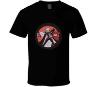 ewewerdrERA Albator Captain Harlock Space Pirate Trio Retro Vintage Style T-Shirt and Appare Black XL