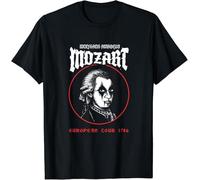 ewewerdrERA Limited Mozart Funny Wolfgang Amadeus Mozart T-Shirt Black M