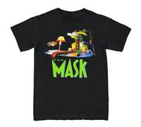ewewerdrERA Rare The Mask Movie Jim Carrey 1994 Vintage Retro Unisex T-Shirt Black 3XL