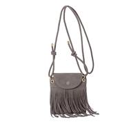 EWFAS Petit sac bandoulière femme style vintage avec franges, sac à main décontracté à rabat bouton pression, sangle réglable, accessoire tendance pour les sorties, balades et voyages de loisir