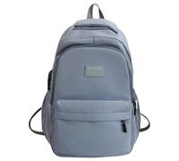 EWFAS Sac à Dos Scolaire Minimaliste pour Adolescente, Sac à Dos Léger Polyester Anti-éclaboussures, Sac de Ville Multicompartment, 4 Couleurs Pastel
