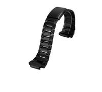 ewgrkba Boîtier et bracelet en acier inoxydable compatibles avec Casio GA2100 2110, bracelet de montre argent, noir, or(Black-strap)
