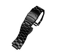 ewgrkba Bracelet de montre à dégagement rapide 24 x 16 m compatible avec Casio GST-B200, bracelet de montre en acier inoxydable Gstb200, boucle déployante en métal for homme(C black)