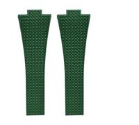 ewgrkba Bracelet de montre à dégagement rapide compatible avec les bracelets de montre Tissot PRX Series 11 mm et 12 mm T137.407/T137.410 Super Player en caoutchouc fluoré FKM(Green NoBuckle,12mm)