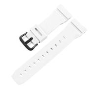 ewgrkba Bracelet de montre compatible avec Casio G-Shock GM-2100 GM-S2100 GA-2100 GM-5600/GA5600, bracelet de sport en silicone for homme(White black)