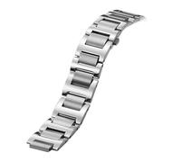 ewgrkba Bracelet de montre convexe en acier inoxydable for homme et femme, compatible avec les bracelets de montre Cartier Blue Balloon, 14-8 mm, 16-8 mm, 18-11 mm, 20-12 mm, 22-14 mm(Silver,14.8mm)