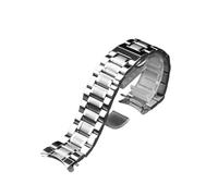ewgrkba Bracelet de montre en acier inoxydable 18 mm, 20 mm, 22 mm, 24 mm, compatible avec les modèles Casio EDIFICE EFV-540, EFV-500, BEM501, EFS-S510, EFB-650, ECB900(Style A-silver,24mm)