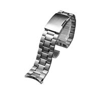 ewgrkba Bracelet de montre en acier inoxydable 18 mm, 20 mm, 22 mm, 24 mm, compatible avec les modèles Casio EDIFICE EFV-540, EFV-500, BEM501, EFS-S510, EFB-650, ECB900(Style B-Silver,20mm)