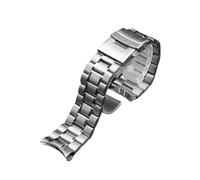 ewgrkba Bracelet de montre en acier inoxydable 18 mm, 20 mm, 22 mm, 24 mm, compatible avec les modèles Casio EDIFICE EFV-540, EFV-500, BEM501, EFS-S510, EFB-650, ECB900(Style C-silver,20mm)