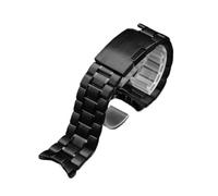 ewgrkba Bracelet de montre en acier inoxydable 18 mm, 20 mm, 22 mm, 24 mm, compatible avec les modèles Casio EDIFICE EFV-540, EFV-500, BEM501, EFS-S510, EFB-650, ECB900(Style B-black,20mm)