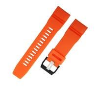 ewgrkba Bracelet de montre en caoutchouc de silicone for homme, compatible avec Casio 5674 GA-2000 GA-2200 GA-2200M-1A, accessoire de sport de plein air(Orange)