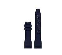 ewgrkba Bracelet de montre en caoutchouc fluoré à dégagement rapide, compatible avec les montres IWC Big Pilot Portofino TOP 171820, bracelet en caoutchouc 20 21 22(Dark blue no,Width22mm)