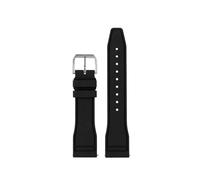 ewgrkba Bracelet de montre en caoutchouc fluoré à dégagement rapide, compatible avec les montres IWC Big Pilot Portofino TOP 171820, bracelet en caoutchouc 20 21 22(Black SK pin,Width 21mm)