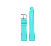 ewgrkba Bracelet de montre en caoutchouc fluoré à dégagement rapide, compatible avec les montres IWC Big Pilot Portofino TOP 171820, bracelet en caoutchouc 20 21 22(Mint Green SK pin,Width 21mm)