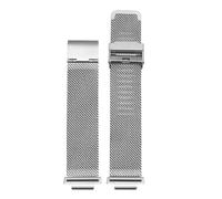 ewgrkba Bracelet de montre for homme, compatible avec Casio GA-2100, GA-2110, GM-2100, CasiOak, modifié, GA2100, 2110, GM2100, Milan, en maille métallique(A-silver,For 5600 or 5610)