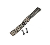ewgrkba Bracelets de montre de luxe en acier inoxydable compatibles avec Longines Compatible avec Seiko Compatible avec les montres Casio Omega Le bracelet s'adapte à n'importe quelle montre Argent Or